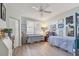 Bright bedroom with hardwood floors and plenty of storage at 6450 Shoreline Dr # 9502, St Petersburg, FL 33708