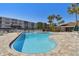 Sparkling community pool with ample surrounding space at 6450 Shoreline Dr # 9502, St Petersburg, FL 33708
