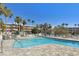 Inviting community pool with plenty of lounge chairs at 6450 Shoreline Dr # 9502, St Petersburg, FL 33708