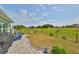 Backyard patio with golf course view at 676 Allegheny Dr, Sun City Center, FL 33573