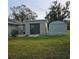 Large backyard with storage shed and workshop at 905 10Th Sw St, Ruskin, FL 33570