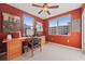 Bright home office with ample space for work and storage at 960 Starkey Rd # 5301, Largo, FL 33771