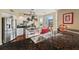 Modern kitchen with granite countertops and stainless steel appliances at 960 Starkey Rd # 5301, Largo, FL 33771