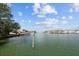 Scenic view of a canal with boats and houses at 12116 Lagoon Ln, Treasure Island, FL 33706