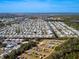 Aerial view of waterfront mobile home community at 170 S Saint Thomas Cir, Apollo Beach, FL 33572