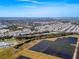 Aerial view of a large mobile home community near the water at 170 S Saint Thomas Cir, Apollo Beach, FL 33572