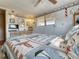 Bedroom with nautical decor, and a ceiling fan at 170 S Saint Thomas Cir, Apollo Beach, FL 33572