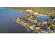 Large waterfront community with lush vegetation and canals at 1836 Venetian Point Dr, Clearwater, FL 33755