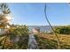 Private waterfront dock with access to the peaceful waterway at 1836 Venetian Point Dr, Clearwater, FL 33755