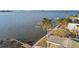 Private dock and waterfront access with calm waters at 1836 Venetian Point Dr, Clearwater, FL 33755