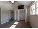 Bright bedroom with large closets and neutral carpeting at 2511 Dolly Bay Dr # 303, Palm Harbor, FL 34684