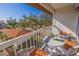 Balcony with seating and a view of the surrounding area at 262 Madeira Cir, Tierra Verde, FL 33715