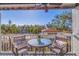 Private balcony overlooking the pool and community at 262 Madeira Cir, Tierra Verde, FL 33715