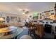 Tiki bar with seating and home office area at 262 Madeira Cir, Tierra Verde, FL 33715