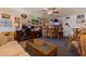 Tiki bar with seating and home office area at 262 Madeira Cir, Tierra Verde, FL 33715