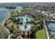 Community pool and tennis courts at 5287 Rushmere Ct, Palmetto, FL 34221