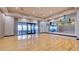 Bright studio with wood floors, mirrors, and large windows at 5287 Rushmere Ct, Palmetto, FL 34221