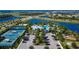 Community features tennis courts, pool, and playground at 6189 Hidden Branch Dr, Apollo Beach, FL 33572