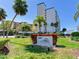 Monument signage for Diamond Isle building at 660 Island Way # 1005, Clearwater Beach, FL 33767