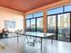 Game room with ping pong table and water views at 660 Island Way # 1005, Clearwater Beach, FL 33767