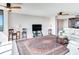 Spacious living room with water views and TV at 660 Island Way # 1005, Clearwater Beach, FL 33767