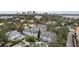 Aerial view of townhouses near the water at 919 S Rome Ave # 14, Tampa, FL 33606