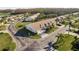 Aerial view of villa community near golf course at 1116 Flora Vista St, Trinity, FL 34655