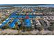 Condo location is shown in this wide aerial view at 1621 Watermark Ne Cir # 1621, St Petersburg, FL 33702