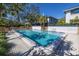 Inviting community pool with ample space for swimming and sunbathing at 1621 Watermark Ne Cir # 1621, St Petersburg, FL 33702
