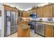 Kitchen boasts stainless steel appliances and granite countertops at 1621 Watermark Ne Cir # 1621, St Petersburg, FL 33702