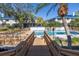 Convenient boardwalk access to the refreshing community pool at 1621 Watermark Ne Cir # 1621, St Petersburg, FL 33702