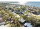 Aerial view of a house in a quiet neighborhood by the bay at 3613 S Gardenia Ave, Tampa, FL 33629