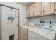 Convenient laundry room with washer and dryer hookups at 36901 Kimela Ave, Zephyrhills, FL 33542