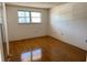 Simple bedroom with wood flooring at 6025 Shore S Blvd # 405, Gulfport, FL 33707