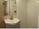 Clean bathroom with a walk-in shower and updated vanity at 7160 Lenape Cir, New Port Richey, FL 34653