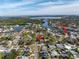 Property location shown from above with nearby boat ramp at 120 89Th Ne Ave, St Petersburg, FL 33702