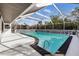 Stunning screened pool, perfect for relaxation at 177 Dowling Ne Ave, Port Charlotte, FL 33952