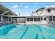 Relaxing pool with screened-in enclosure at 177 Dowling Ne Ave, Port Charlotte, FL 33952