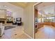 Modern kitchen with stainless steel appliances and custom wood cabinets at 207 8Th E St, Tierra Verde, FL 33715