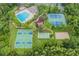 Community features pool, tennis courts, playground, basketball court at 30868 Kelmin Ter, Wesley Chapel, FL 33543