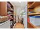 Well-organized craft room with ample storage at 3314 W Barcelona St, Tampa, FL 33629