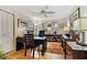 Spacious home office with hardwood floors and large windows at 3314 W Barcelona St, Tampa, FL 33629