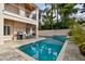Relaxing pool area with patio and grilling station at 3314 W Barcelona St, Tampa, FL 33629