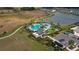 Community pool and surrounding recreational areas at 34196 Polacca Ln, Wesley Chapel, FL 33543