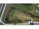 Fenced dog park with waste disposal station at 34196 Polacca Ln, Wesley Chapel, FL 33543