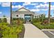 Attractive entrance to the community pool area at 34196 Polacca Ln, Wesley Chapel, FL 33543