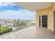 Balcony overlooking marina and water views at 425 150Th Ave # 2401, Madeira Beach, FL 33708