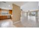 Kitchen with wood cabinets, stainless steel appliances and tile floors at 425 150Th Ave # 2401, Madeira Beach, FL 33708