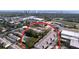 Complex overview showcasing building layout and pool at 4507 S Oak Dr # P71, Tampa, FL 33611
