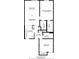 Floor plan showing 2 bed, 2 bath condo layout at 4507 S Oak Dr # P71, Tampa, FL 33611